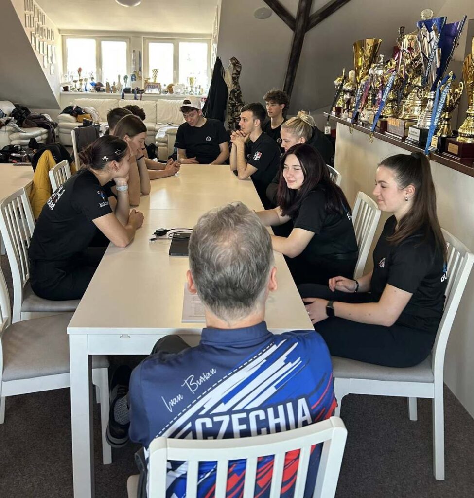porada reprezentace - 3. přípravný kemp na EYC 2026 v Berlíně