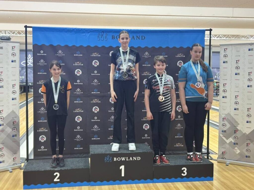 stupně vítězů - MČR juniorů 2026