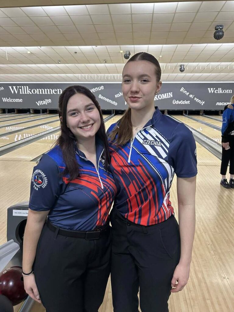 Pavla Žáčková a Tina Dočkalová - ME juniorů 2026 Berlín