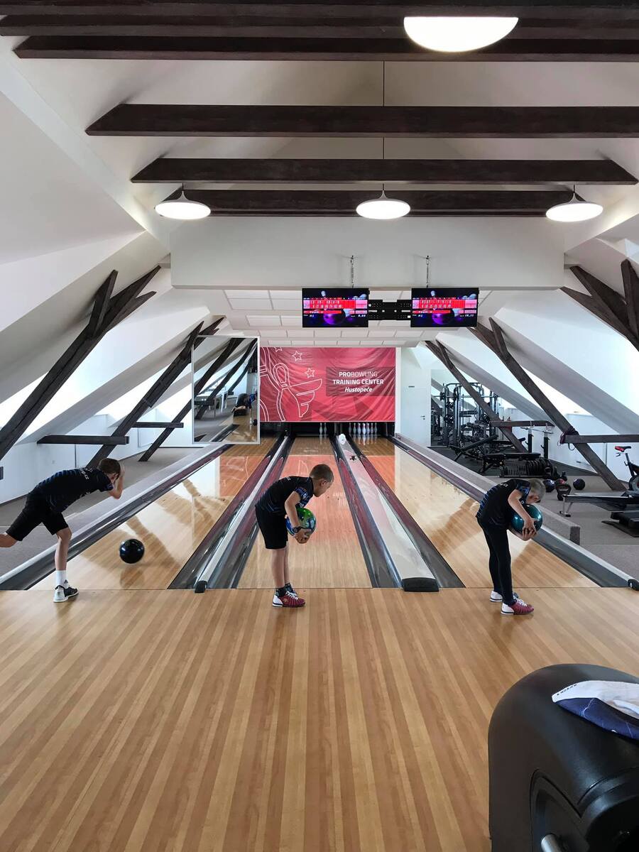 tréninkové centrum ProBowling trénink dětí